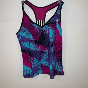 Woman’s ZeroXposur Swimsuit Tankini Top/Multicolor